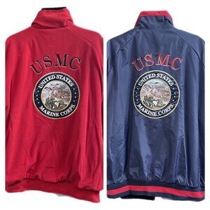 Bradford Exchange US Marine Corp. Reversible Jacket Semper Fi Size 2X